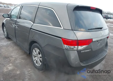 2015 Honda Odyssey Ex z USA, uszkodzony, nr VIN 5FNRL5H48FB039044